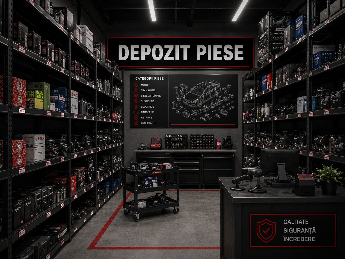 Depozit piese - GT Trophy Auto Repair
