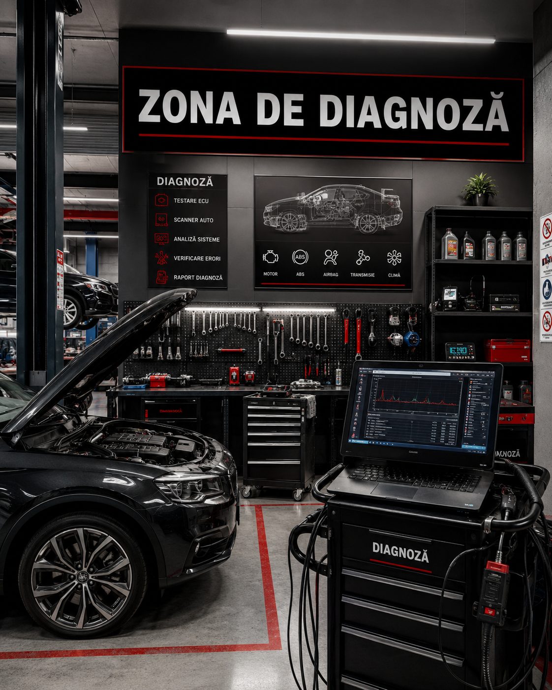 Zona de diagnoză - GT Trophy Auto Repair