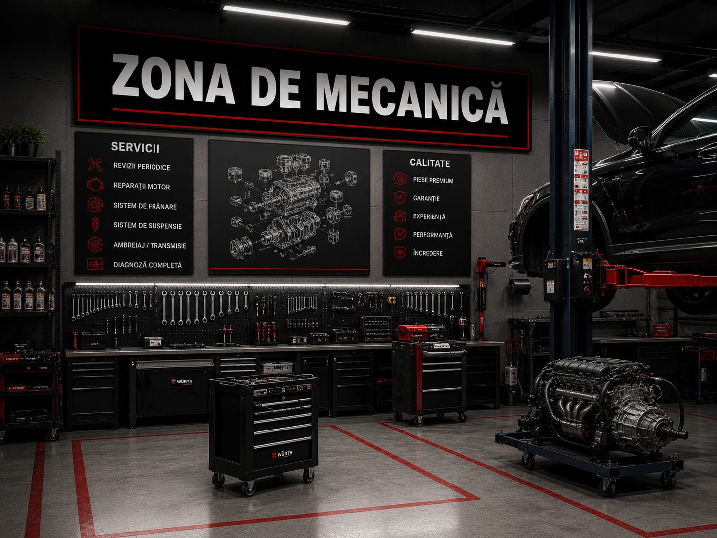 Atelier mecanică - GT Trophy Auto Repair